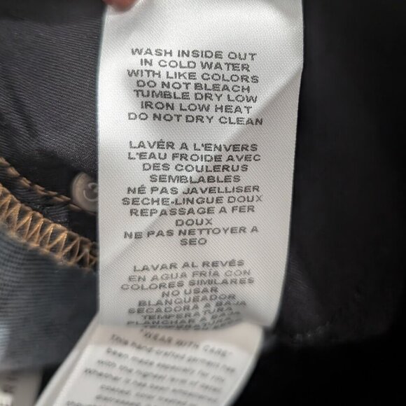 NWT Good American | Slit Front Midi Skirt In Dark Indigo716 - Picture 9 of 9